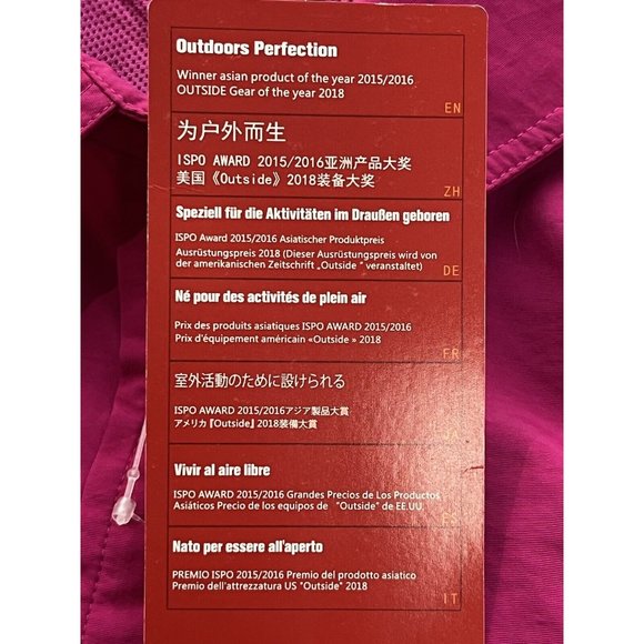 NWT Camel Crown Pink Quick Drying Long Sleeve Shirt Size XXL hiking Outdoors 2xl - Picture 8 of 9